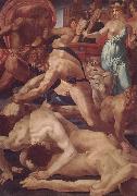 Medardo Rosso Moses forsvarar Jethros dottrar oil painting artist